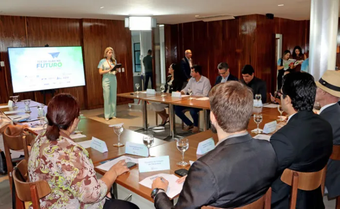 Reunião apresentou a 2ª edição do projeto TCE de Olho no Futuro - Foto: Livya Maria/Governo do Tocantins