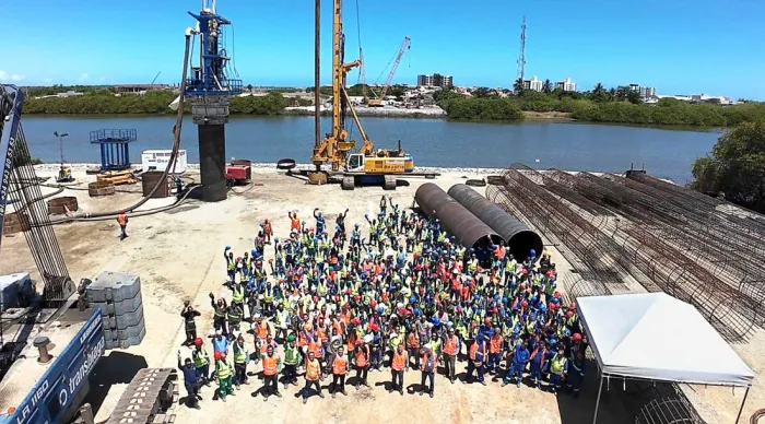 Iniciativa reforça criação de oportunidades a trabalhadores da obra do Governo do Estado / Fotos: Ascom/Sedurbi