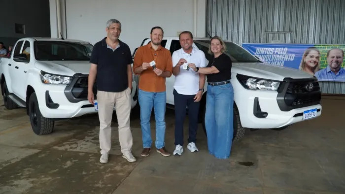  A entrega dos veículos ocorreu no último dia 13 (Foto: Eli Batista I Jornalista)