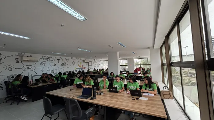 Secti promove workshop de Excel e Google Sheets para alunos de técnico em administração