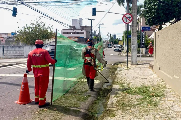 Emlur intensifica serviços de zeladoria em diversos bairros da Capital