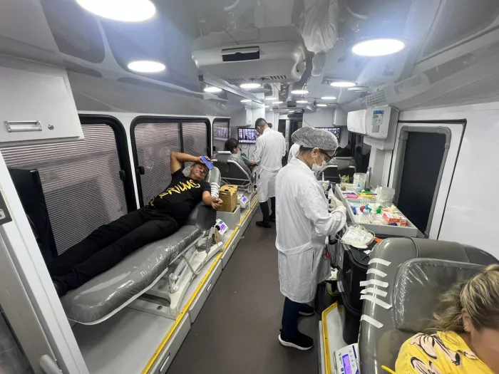 Sesma promove doação de sangue em parceria com o Hemopa