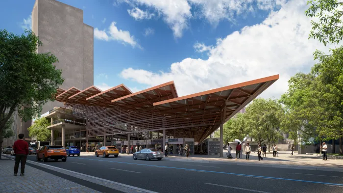 O projeto do Novo Mercado Popular da Uruguaiana, no Centro - Foto: Divulgação