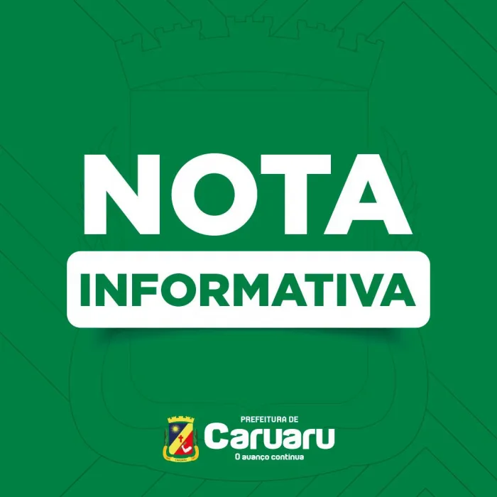 Foto: Reprodução/Prefeitura de Caruaru - PE