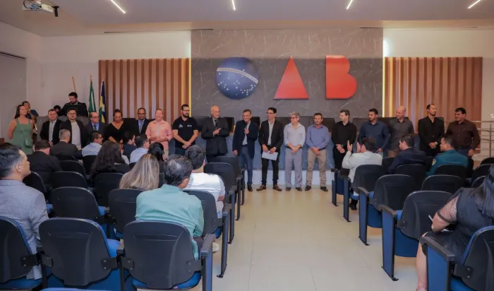  Auditório da Ordem dos Advogados do Brasil (OAB), em Cacoal (Foto: Italo Narovi | Assessoria Parlamentar)