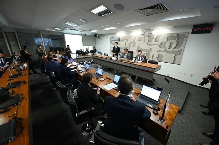 Presidida por Nelsinho Trad, a CRE votará acordo entre o Mercosul e a União Europeia - Foto: Saulo Cruz/Agência Senado
