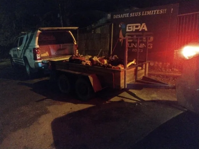 Ação teve como objetivo combater o abate irregular de animais e a degradação ambiental na região ribeirinha - Ascom PMAL