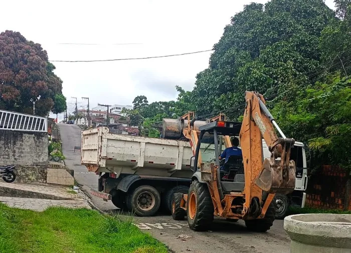 Seinfra inicia recuperação da ponte que liga o bairro de Cruz das Armas ao Cristo Redentor