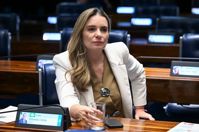 Augusta propôs sessões para lançamento de guia para candidatas e divulgação de campanha contra violência - Foto: Carlos Moura/Agência Senado
