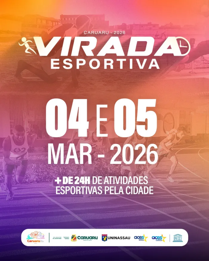 Caruaru promove Virada Esportiva com mais de 24 horas ininterruptas de atividades gratuitas