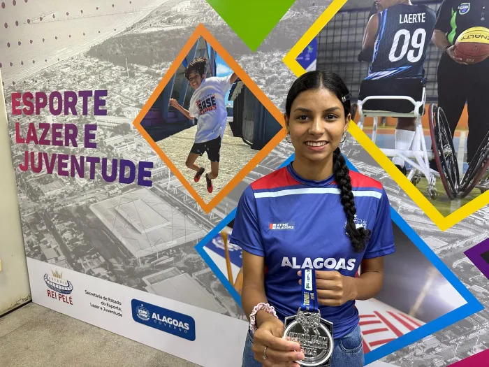 Emocionada com o resultado, Gabriela Monteiro fez questão de agradecer a todos que contribuíram para a realização do sonho - Ascom / Selaj