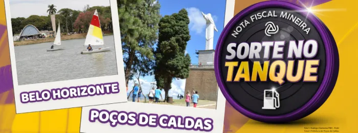 Consumidores de Poços de Caldas e Belo Horizonte são os premiados com R$ 50 mil na campanha Sorte No Tanque da Nota Fiscal Mineira