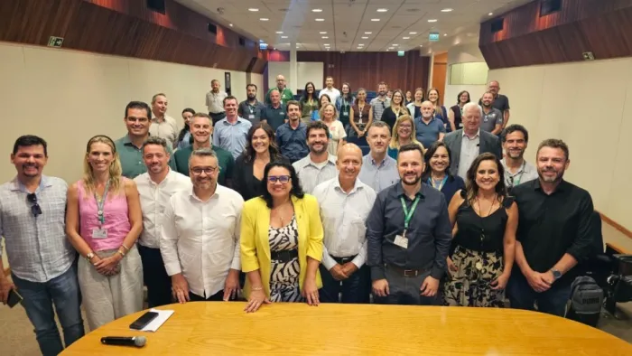 No encontro, ainda foram entregues licenças ambientais a empreendimentos de diferentes setores produtivos -Foto: Cassiano Cavalheiro/Ascom Sema