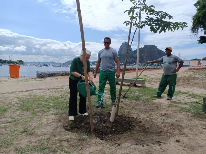 Ação faz parte do programa da Secretaria de Meio Ambiente e Clima em parceria com a Fundação Parques e Jardins. Foto: Divulgação/SMAC