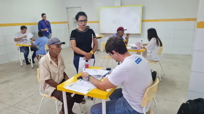 O aposentado do município de São Luís do Quitunde, Amauro Cosmo, de 82 anos, agendou uma cirurgia de hérnia após 20 anos de espera pelo procedimento - Rodrigo Lino