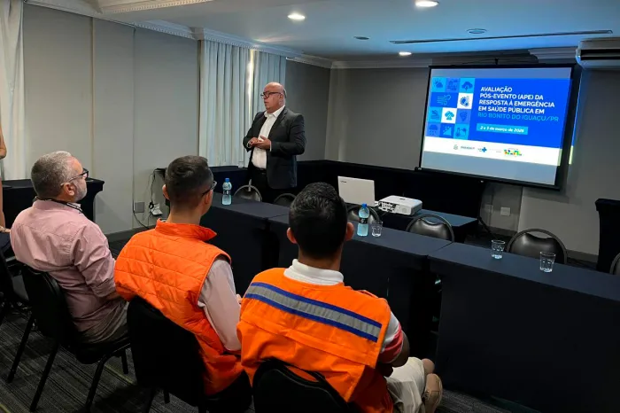 Estado e União avaliam resposta emergencial após tornado em Rio Bonito do Iguaçu