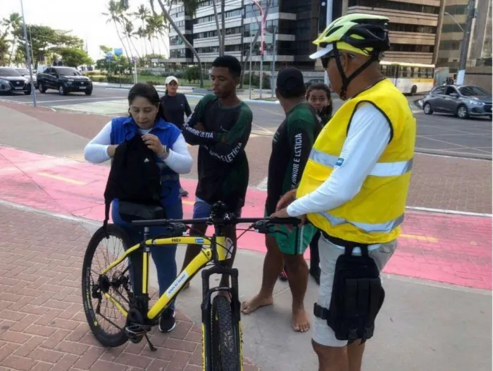 Agentes iniciaram buscas nas imediações do Marco dos Corais - Ascom Seprev