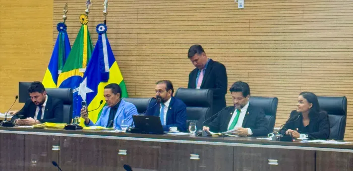  Parlamentar utilizou tribuna durante sessão ordinária (Foto: Assessoria parlamentar)