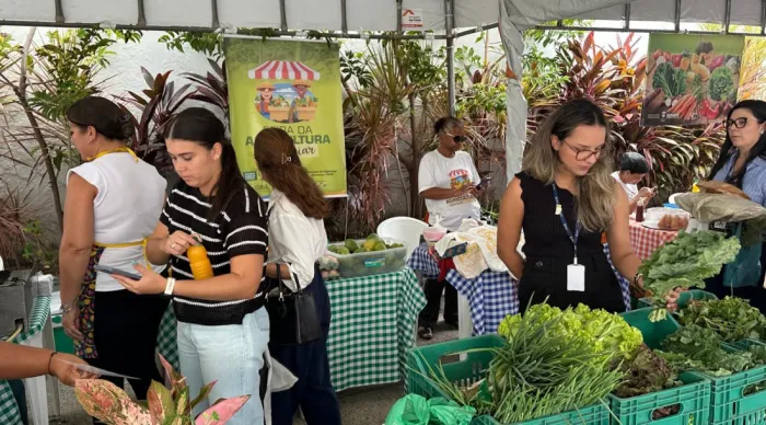 Feira da Agricultura Familiar fortalece geração de renda e valoriza produtores na Seasic // Fotos: Natália Magalhães