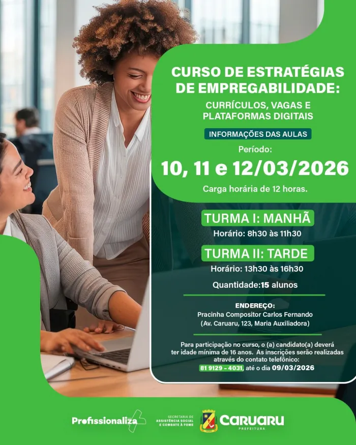 Foto: Reprodução/Prefeitura de Caruaru - PE