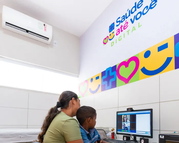 Moradores do município de Carneiros agora têm acesso à consultas e marcação de exames por meio da sala do Programa Saúde Até Você - Rodrigo Lino