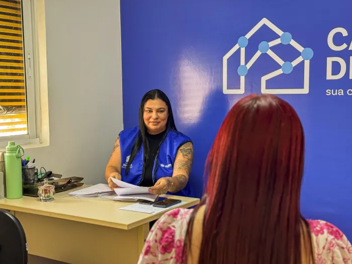 Com trabalho humanizado, a equipe auxilia no acesso ao Programa de Proteção e Promoção da Saúde e Dignidade Menstrual - Vitória Ester Costa / Ascom Seprev