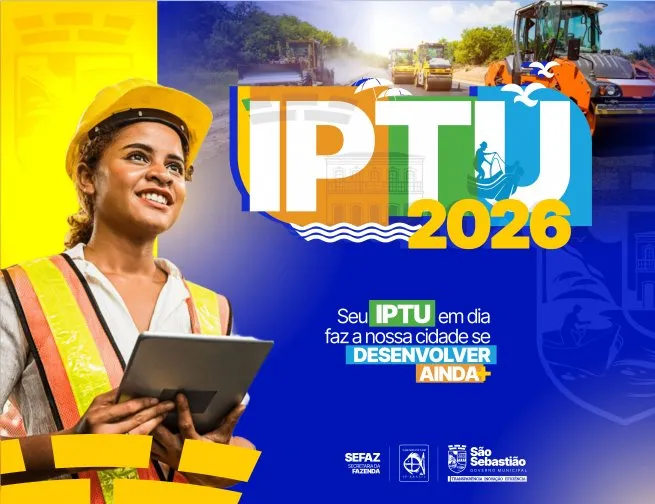 Parcela do IPTU com desconto de 10% vence em 10 de março em São Sebastião