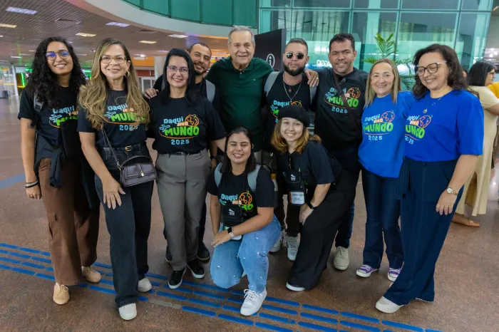 Em 2025, cinco professores embarcaram para o intercâmbio - Kaique Pacheco/ Ascom Seduc