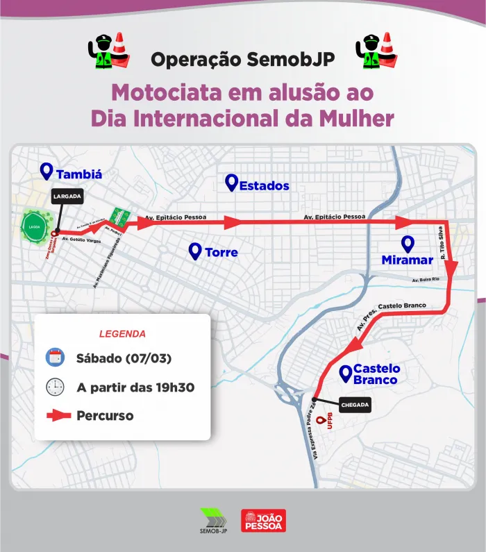 Foto: Reprodução/Prefeitura de João Pessoa - PB