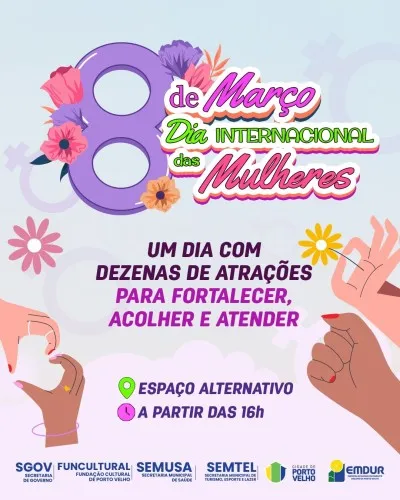 No dia das mulheres, Prefeitura leva saúde, cultura e serviços ao Espaço Alternativo