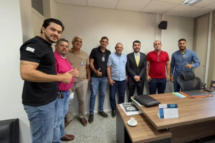 Jamilson Name recebe comitiva de Rochedo e reforça compromisso com demandas do município