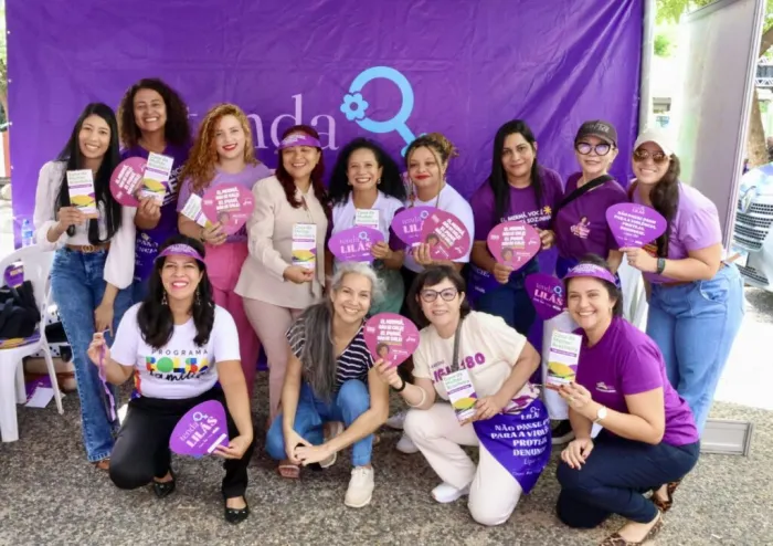 Sempi leva atendimento e orientações às mulheres durante a Feira da Cidadania em Teresina