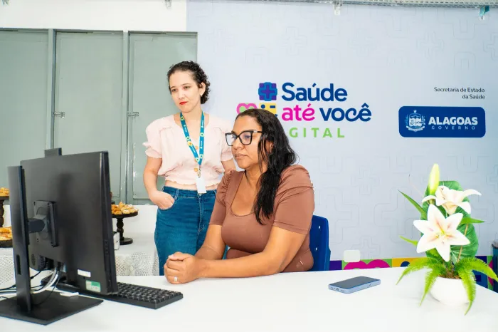 Espaço visa facilitar o acesso a consultas e marcação de exames à população de Maragogi - Rodrigo Lino/ Ascom Saúde Até Você