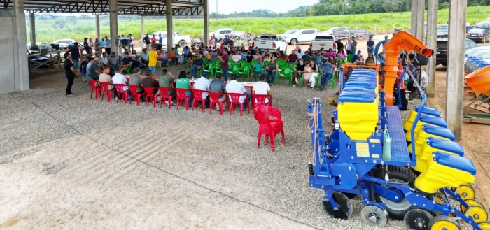  Associação dos Pequenos Produtores Rurais do Vale do Jamari (Aprovarija), em Monte Negro (Foto: Assessoria Parlamentar)