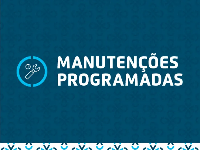 Será feita limpeza de rotina no equipamento - 