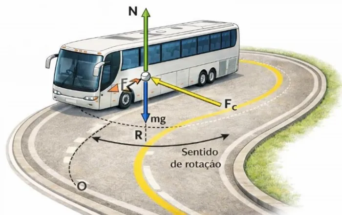 Ilustrações usadas no laudo mostram a base de cálculo utilizada para a conclusão da velocidade do ônibus - Ascom Polícia Científica