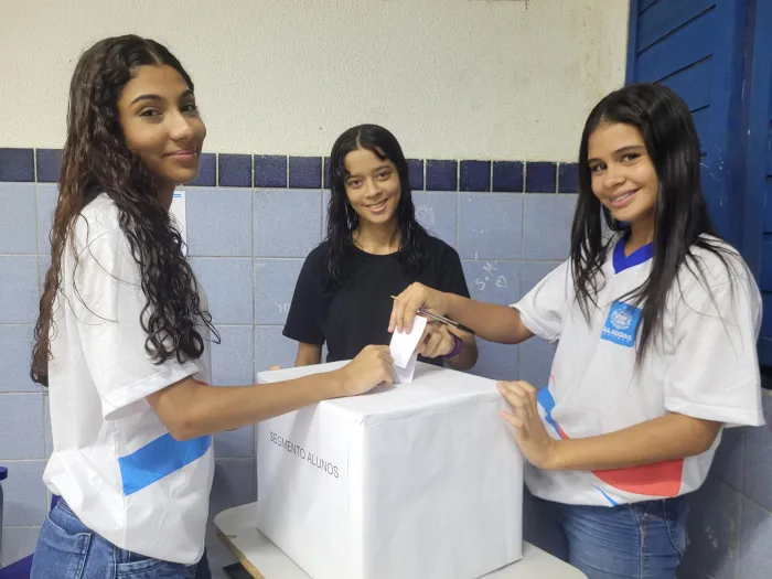 Comunidade escolar escolhe seus representantes - Ana Paula Lins/ Ascom Seduc