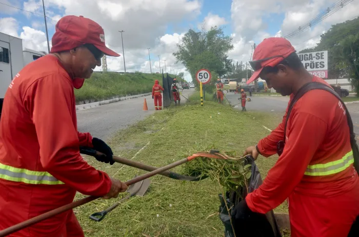 Emlur mantém operação diária de limpeza e intensifica serviços de conservação pela cidade