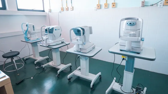 Hospital Padre Jeremias, em Cachoeirinha, recebeu recursos para ambulatórios na área de oftalmologia -Foto: Arthur Vargas/Ascom SES