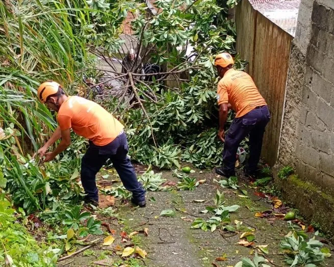 Defesa Civil emite alerta severo para chuvas intensas em todo o Litoral Paulista 