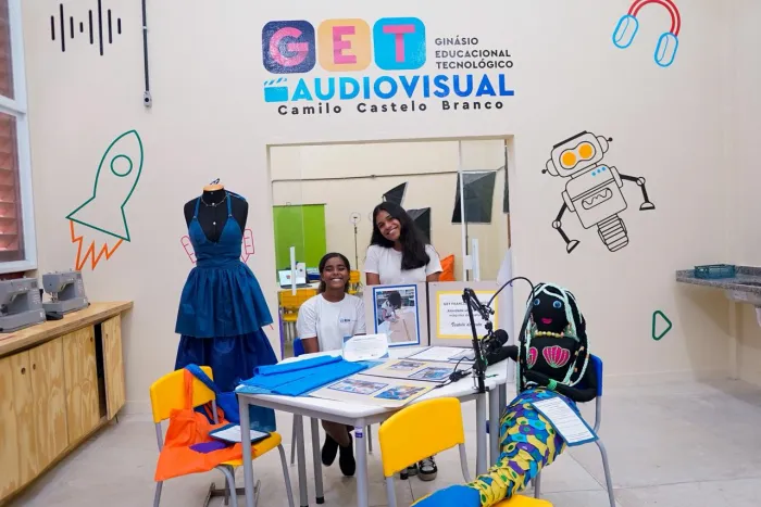 O GET Audiovisual amplia o modelo dos Ginásios Educacionais Tecnológicos - Divulgação