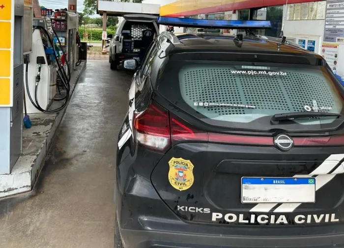 Polícia Civil prende proprietário de posto por vender diesel comum como aditivado em Cuiabá