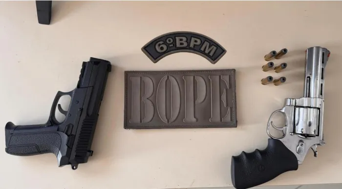 PM apreende armas em operações nas cidades de Maragogi e Penedo