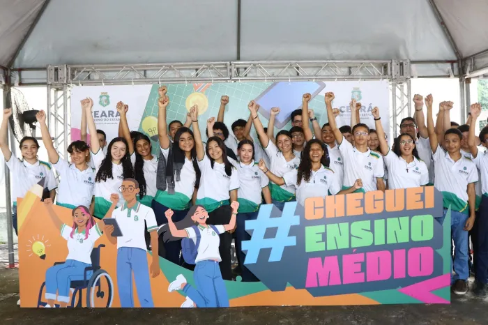 Cheguei, Ensino Médio: Governo do Ceará recepciona novos estudantes da rede estadual em Juazeiro do Norte