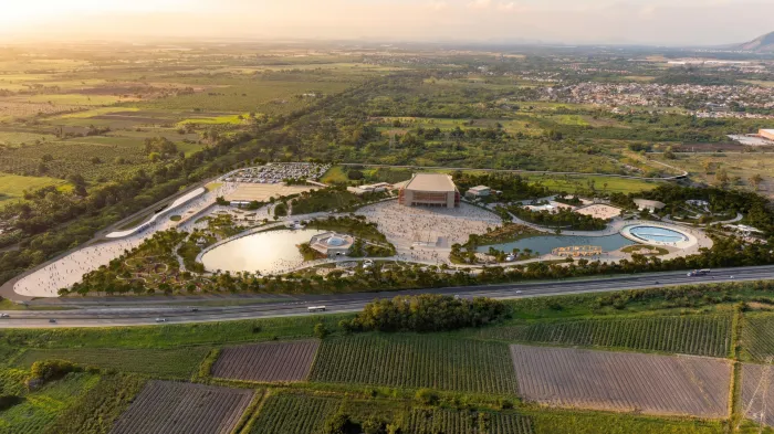 Imagem do projeto do Parque Terra Prometida - Reprodução