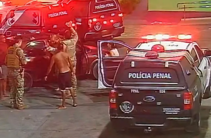 Policiais penais salvam bebê após aplicação de manobra de desengasgo - Reprodução