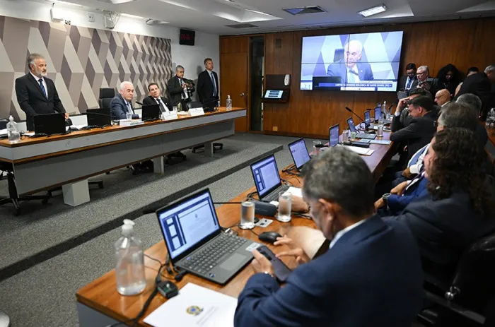 Reunião da Comissão de Constituição, Justiça e Cidadania do Senado - Foto: Saulo Cruz/Agência Senado