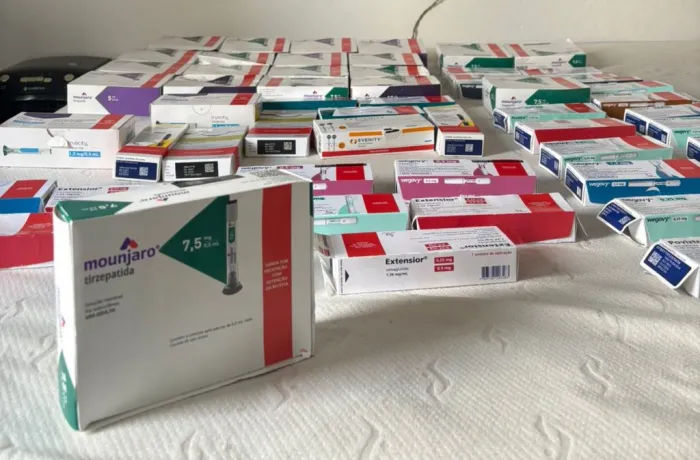 Polícia de SP encontra depósito clandestino de canetas emagrecedoras na zona oeste da capital