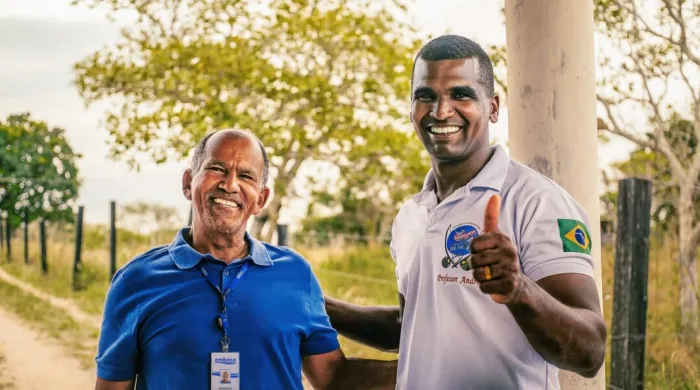 Água tratada é realidade em comunidade remanescente de quilombo na região do Portal do Sertão