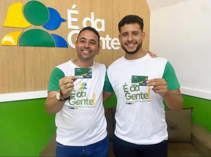 Presidente da Coopaiba, Antonino Cardozo, e o presidente do banco EDG, Pedro Vinícius, destacam que a iniciativa tem transformado a economia de Piaçabuçu - Assessoria